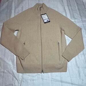 Movetes Cashmere Zip Sweater XS NWT